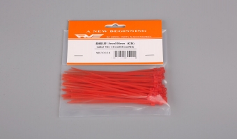 CABLE TIES 1.9mmX98mm (RED) MK30024