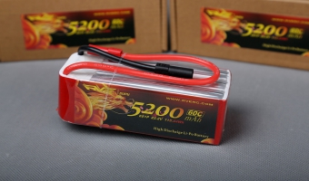 RVE 22.2V 5200MAH 60C 锂电池