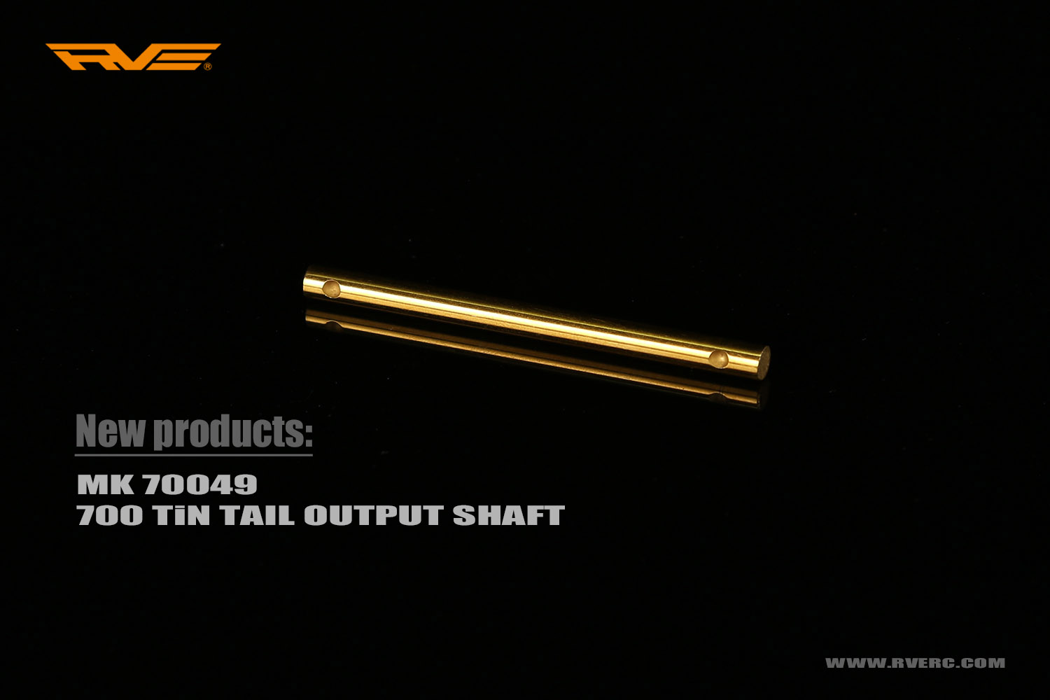 700 TiN TAIL OUTPUT SHAFT MK70049(图1)