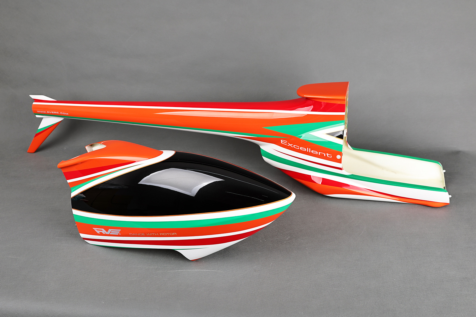 超凡复合材料F3C机壳(糖果橙) MK33003(图4)