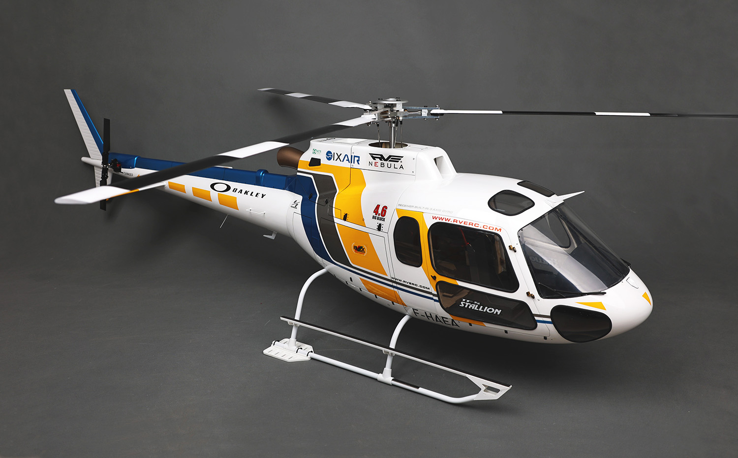 AS350 小松鼠1/7比例模型像真直升机 MK33007(图1)