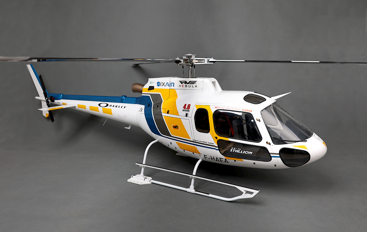 AS350 小松鼠1/7比例模型像真直升机 MK33007(图2)